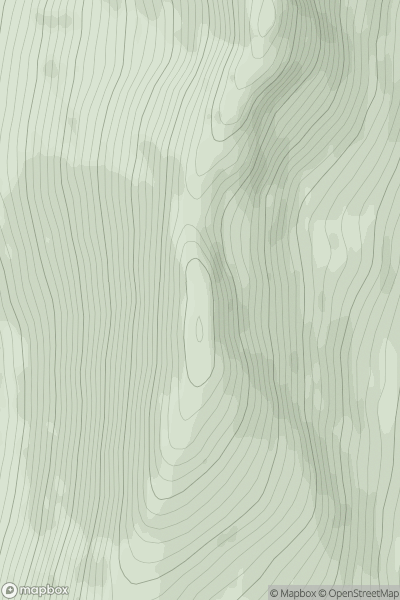 Thumbnail image for Sron Liath [Mallaig to Fort William] showing contour plot for surrounding peak